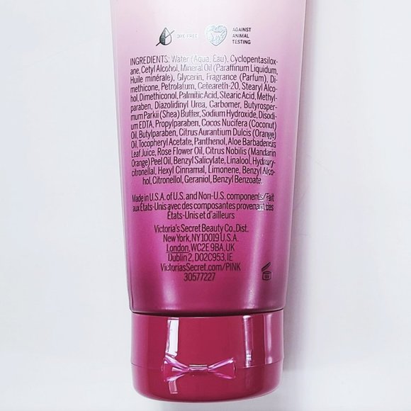 NWT Pink Victoria's Secret Wild Rose Flower Blend Body Lotion - Picture 4 of 4